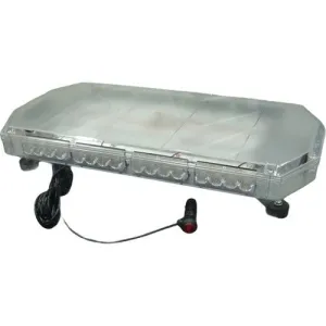 Ledli Oval İkaz Lambası Sarı-Mavi-Kırmızı 40 Led 12V/Laık100