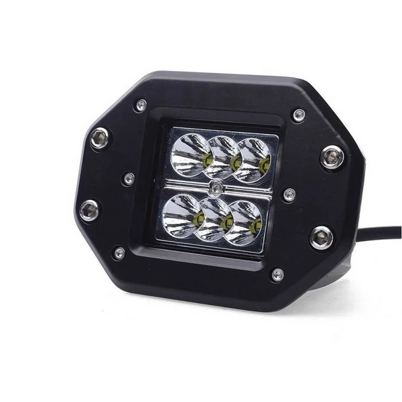 Offroad Sis Lambası 6 Led 18W Takım / Lass318