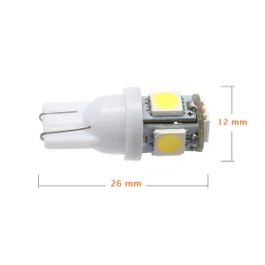 Dekoratif Led Ampul T10-2X5 Smd Beyaz 12V/ Laam118-1-12 thumb 4
