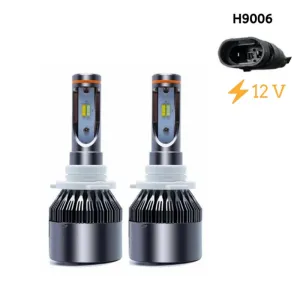 Led Far Ampulü Çift Renk Sarı/Beyaz 9006-36W-4800Lm-12V / Laam491-1 thumb 1