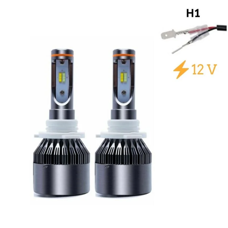 Led Far Ampulü Çift Renk Sarı/Beyaz H1-36W-4800Lm-12V / Laam488-1