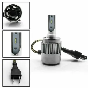 Orijinal Volkswagen H7 Led Far Ampulü 36W 4800Lm 12V-32V / Laam808 thumb 2