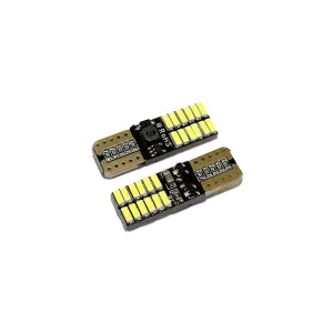 Dekoratif Led Ampul T10 24 Smd Canbus'lı Beyaz 12V627