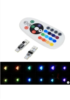 Park Ampul Kumandalı 16 Renkli T10-6Smd-12V / Laam644
