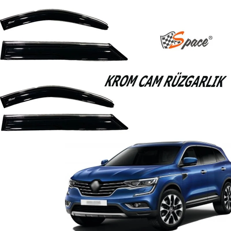 Krom Cam Rüzgarlığı Renault Keleos 2017-2021 / Caru425