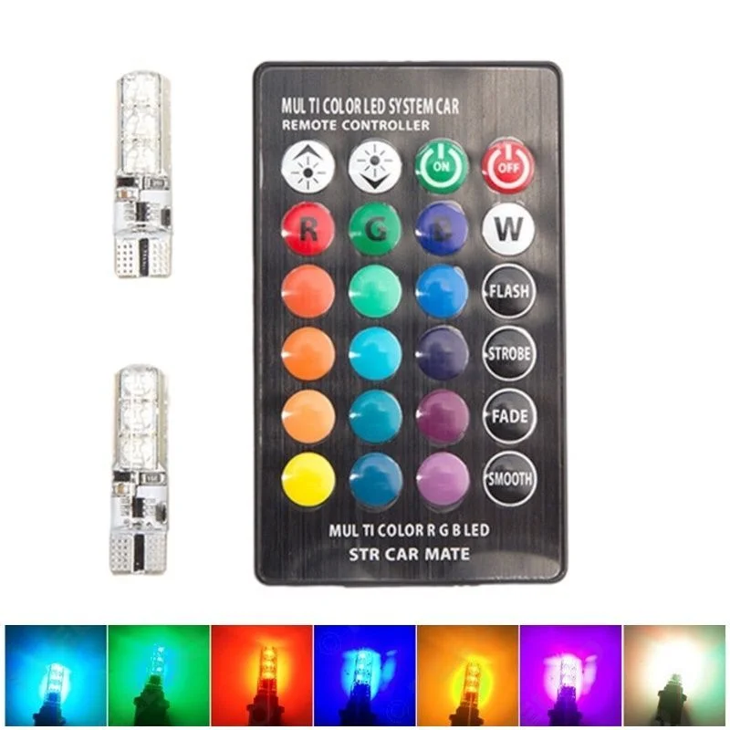Uzaktan Kumandalı Silikon 6X2 T10 Ledli Ampul / Laam312