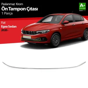 S-Dizayn Fiat Egea Sedan Krom Ön Tampon Çıtası 2020 ÜzeriAraca &Ouml;zel Krom Aksesuar&Uuml;r&uuml;n &Ouml;zellikleri:Krom &uuml;r&uuml;nler ara&ccedil; &uuml;z