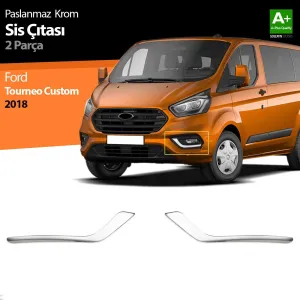 S-Dizayn Ford Tourneo Custom Krom Sis Çıtası 2 Prç 2018-2023Araca &Ouml;zel Krom Aksesuar&Uuml;r&uuml;n &Ouml;zellikleri:Krom &uuml;r&uuml;nler ara&ccedil; &uum