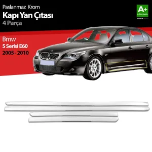Bmw 5 Serisi E60 Krom Kapı Yan Çıtası 2005-2010