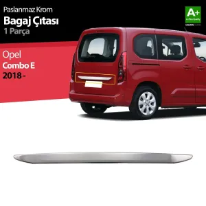 Opel Combo E Krom Bagaj Çıtası 2018-2023
