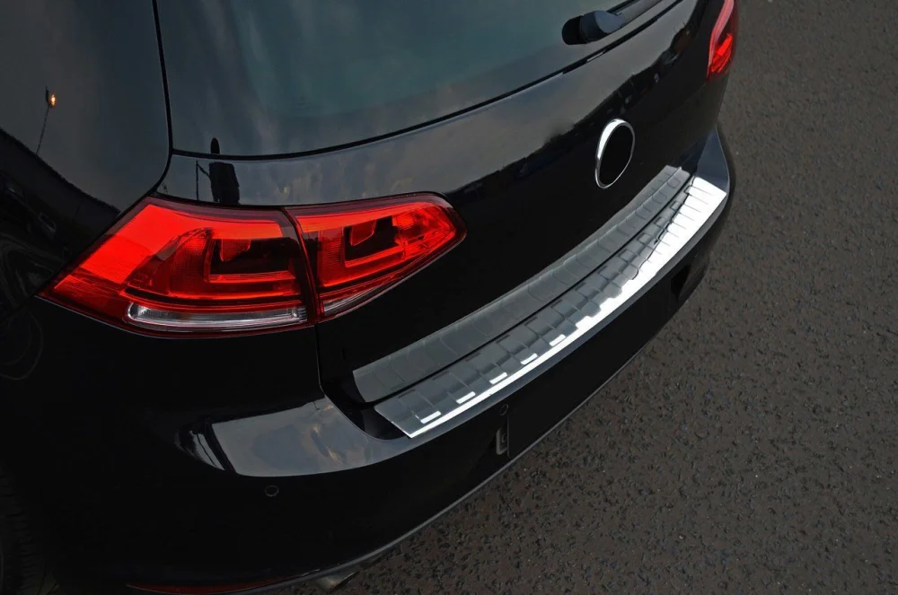 Volkswagen Golf Uyumlu 7 Hatchback Krom Arka Tampon Eşiği 2013-2020