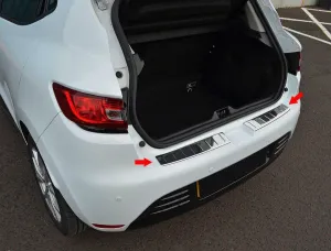 Renault Clio 4 Hb Krom Arka Tampon Eşiği 2012-2019