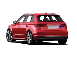 Audi A3 Uyumlu Hatchback Krom Bagaj Çıtası 2013-2017