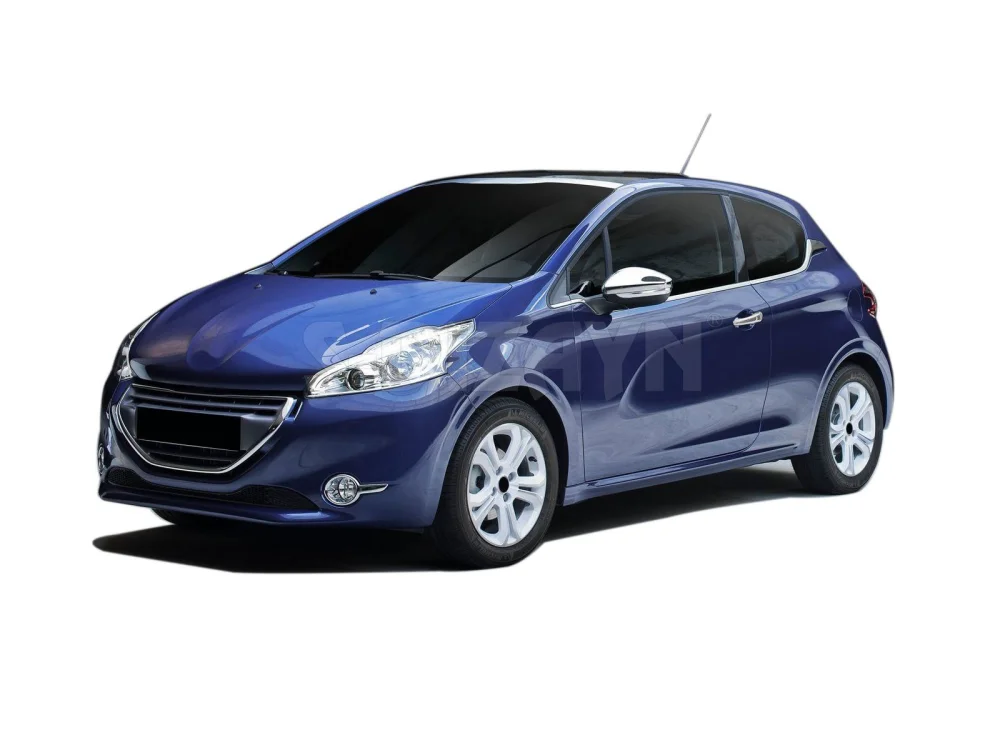 Peugeot 208 Uyumlu Krom Kapı Kolu 2 Kapı 2012-2019
