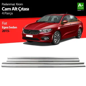 S-Dizayn Fiat Egea SD Krom Cam Çıtası 4 Prç. 2015 Üzeri A+ KaliteAraca &Ouml;zel Krom Aksesuar&Uuml;r&uuml;n &Ouml;zellikleri:Krom &uuml;r&uuml;nler ara&ccedil;