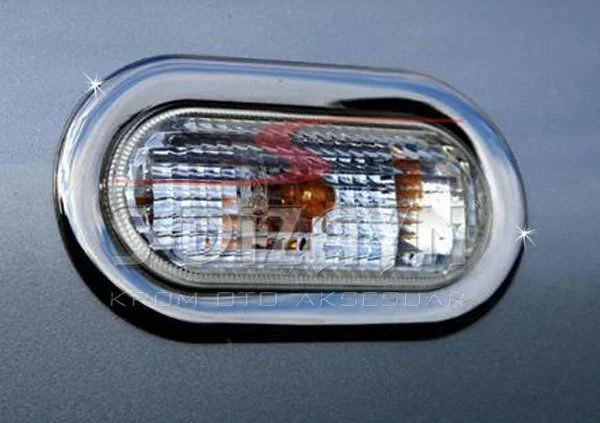 Volkswagen T5 Uyumlu Caravelle Krom Sinyal Çerçevesi 2 Parça 2004 Üzeri