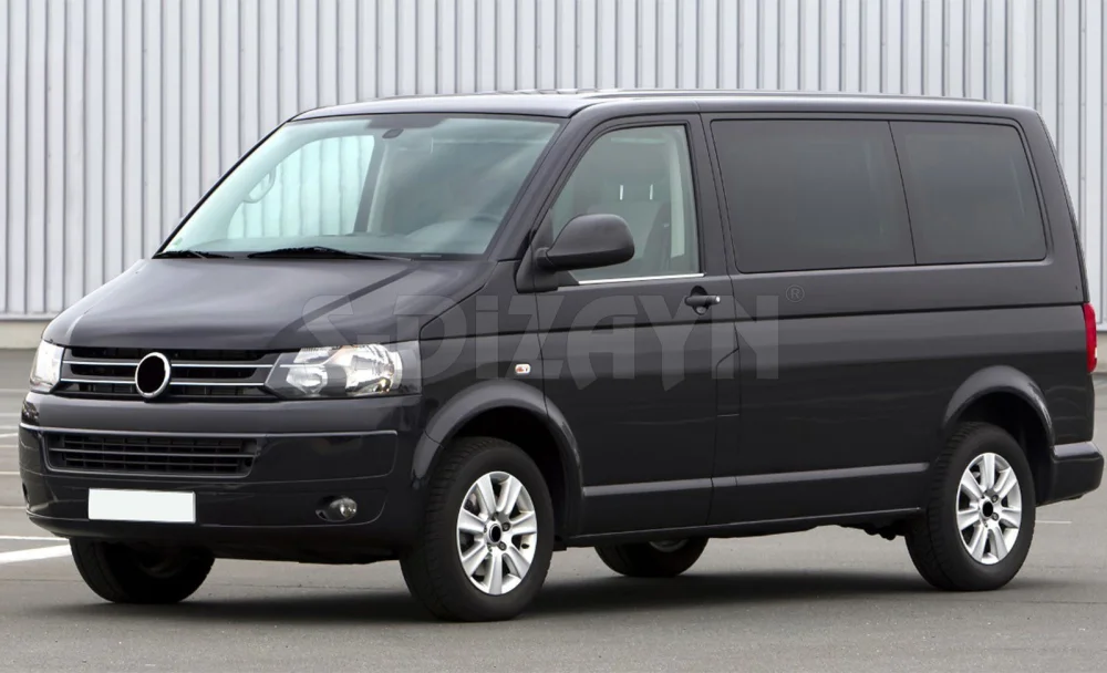 Volkswagen T5 Uyumlu Caravelle Krom Cam Çıtası 2 Parça 2004 Üzeri