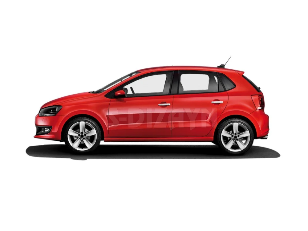 Volkswagen Polo Uyumlu 6R Krom Kapı Kolu 4 Kapı 2009-2017