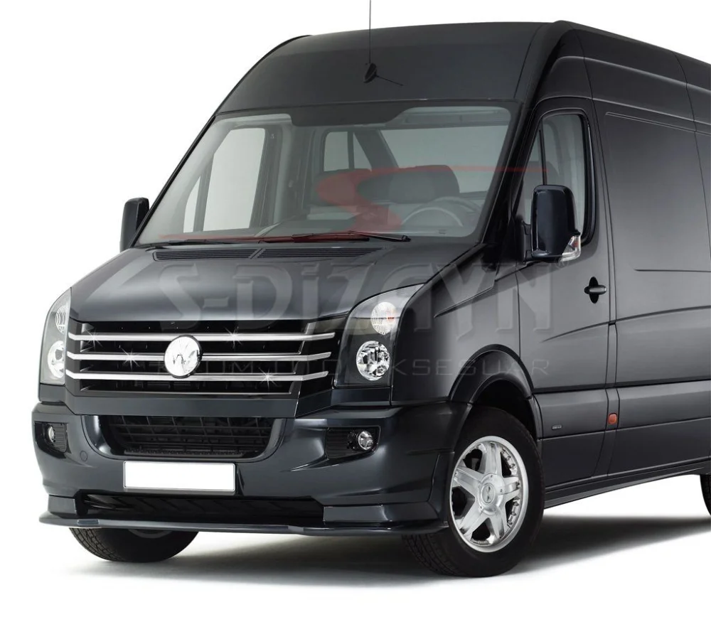 Volkswagen Crafter Uyumlu Krom Ön Panjur 5 Parça 2011 Üzeri