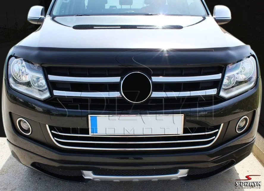 Volkswagen Amarok Uyumlu Krom Ön Panjur 4 Parça 2010-2016