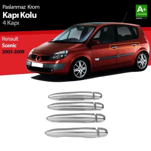Renault Scenic 2 Krom Kapı Kolu 4 Kapı 2003-2009
