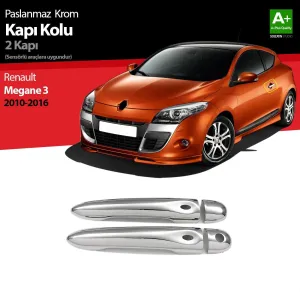 Renault Megane 3 Krom Kapı Kolu 2 Kapı Sensörlü 2010-2016