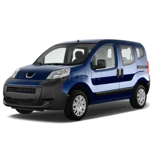 Peugeot Bipper Krom Cam Çıtası 2 Prç 2007-2017