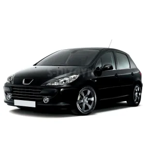 Drs Tuning Peugeot 307 Krom Cam Çıtası 4 Prç 2001-2008