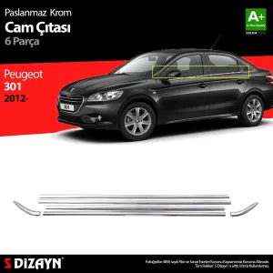 S-Dizayn Peugeot 301 Krom Cam Çıtası 6 Prç. 2012-2017Araca &Ouml;zel Krom Aksesuar&Uuml;r&uuml;n &Ouml;zellikleri:Krom &uuml;r&uuml;nler ara&ccedil; &uuml;zerin