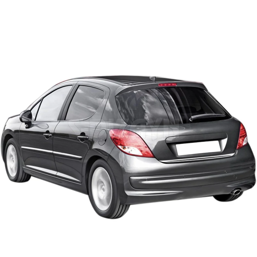 Peugeot 207 Uyumlu Krom Bagaj Alt Çıta 2006-2012