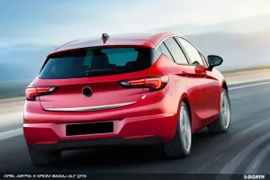 S-Dizayn Opel Astra K HB Krom Bagaj Alt Çıta 2015-2022Araca &Ouml;zel Krom Aksesuar&Uuml;r&uuml;n &Ouml;zellikleri:Krom &uuml;r&uuml;nler ara&ccedil; &uuml;zeri