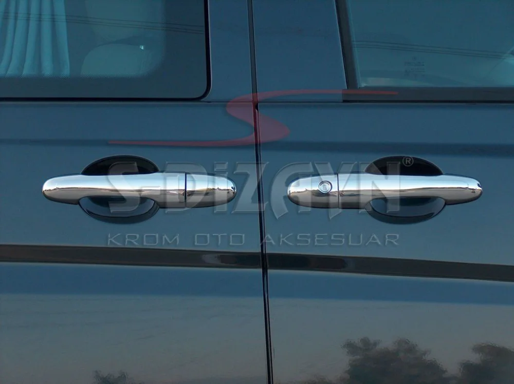 Mercedes Vito Uyumlu Krom Kapı Kolu 3 Kapı 2004-2014