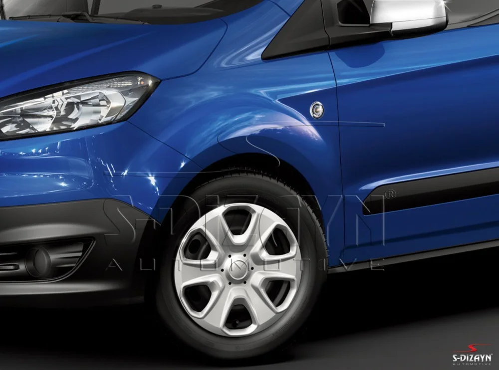 Ford Courier Uyumlu Krom Sinyal Çerçevesi 2 Parça 2014 Üzeri