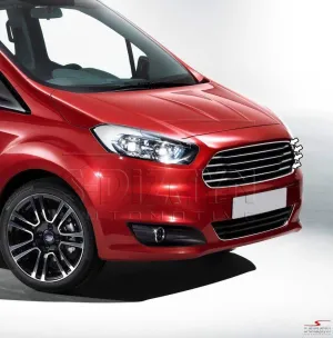 S-Dizayn Ford Courier Krom Ön Panjur 4 Prç 2014-2017Araca &Ouml;zel Krom Aksesuar&Uuml;r&uuml;n &Ouml;zellikleri:Krom &uuml;r&uuml;nler ara&ccedil; &uuml;zerind
