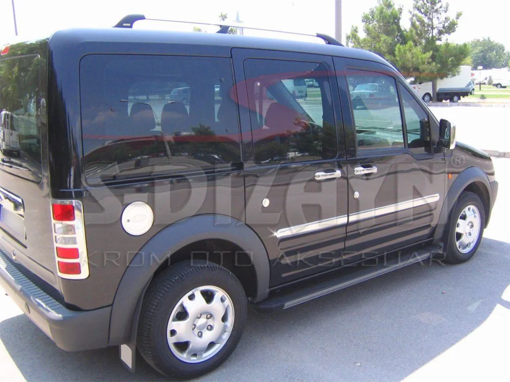 Ford Connect Uyumlu Krom Yan Kapı Çıtası 4 Parça 2009-2014