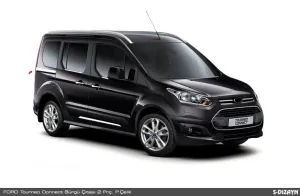 Ford Connect Krom Sürgü Kapı Çıtası 2 Prç. 2014-2023