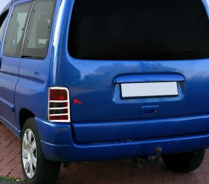 S-Dizayn Citroen Berlingo Krom Stop Çerçevesi 2 Prç 1996-2008Araca &Ouml;zel Krom Aksesuar&Uuml;r&uuml;n &Ouml;zellikleri:Krom &uuml;r&uuml;nler ara&ccedil; &uu
