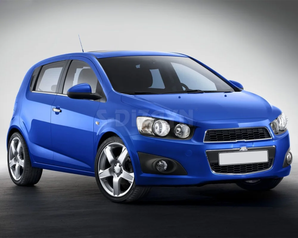 Chevrolet Aveo Uyumlu 2 Hatchback Krom Kapı Kolu 2 Kapı 2012 Üzeri