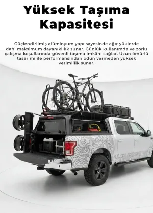 SDX Mitsubishi L200 Aluminyum Pro Camlı Kabin 2015-2023 thumb 5