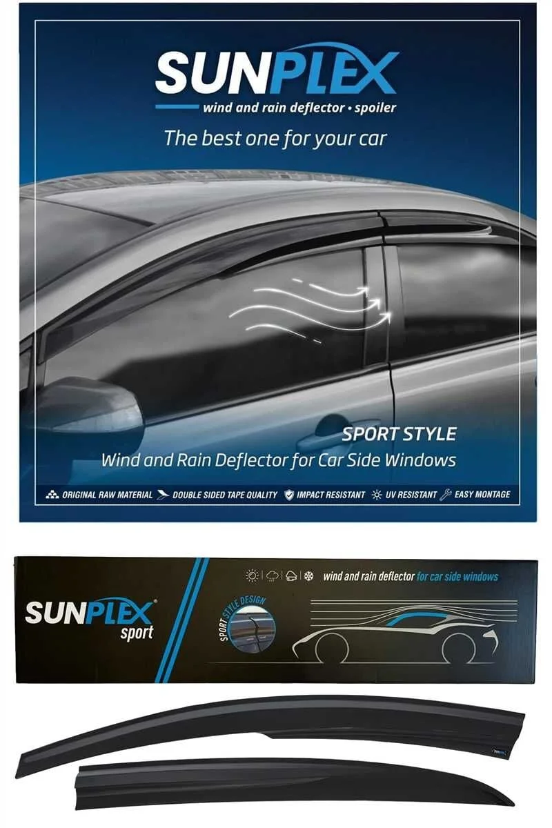 CHERY Uyumlu TIGGO 7 PRO 2023-2024 SPORT STYLE CAM RÜZGARLIĞI