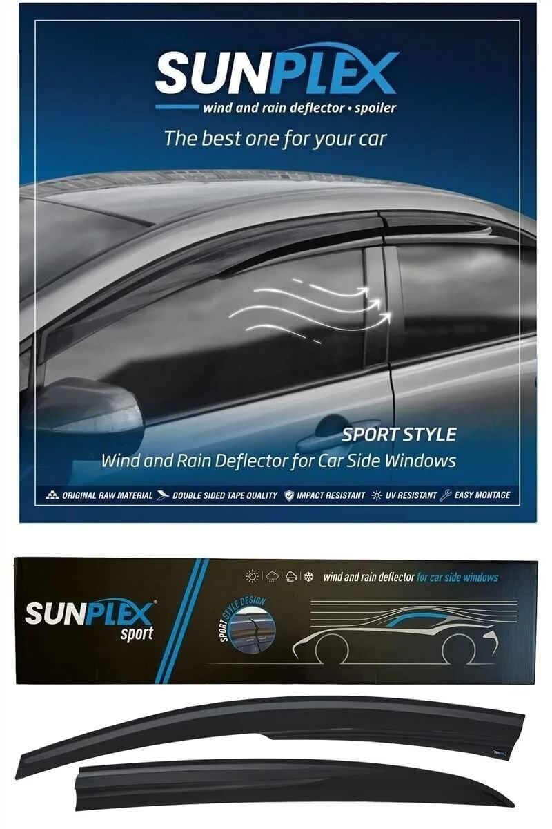 PEUGEOT Uyumlu TRAVELLER 16-24 SPORT STYLE CAM RÜZGARLIĞI