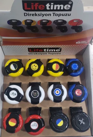 Sarı-Siyah Dönebilen Vites Topuzu Beyaz Siyah Stickerlı thumb 3