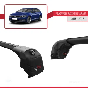 Volkswagen Passat VARIANT (B8) 2015-2023 Arası ile uyumlu ACE-2 Ara Atkı Tavan Barı SİYAH thumb 3