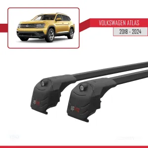 Volkswagen Atlas 2018 ve Sonrası ile uyumlu ACE-2 Ara Atkı Tavan Barı SİYAH thumb 3