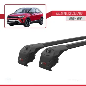 Vauxhall CROSSLAND 2020 ve Sonrası ile uyumlu ACE-2 Ara Atkı Tavan Barı SİYAH thumb 3
