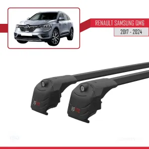 Renault SAMSUNG QM6 2017 ve Sonrası ile uyumlu ACE-2 Ara Atkı Tavan Barı SİYAH thumb 3