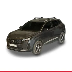 Peugeot 3008 2017-2020 Arası ile uyumlu ACE-2 Ara Atkı Tavan Barı SİYAH thumb 2
