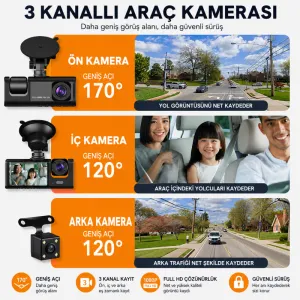 2-Camera DVR with Rearview Camera / GUPR101 - Görsel 2