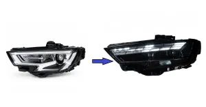 A3 2016-2020 FACELIFT  LED FAR  (XENON FAR UYUMLU) - Görsel 2