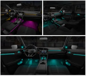 CIVIC 2016-2020 FC5 FULL AMBIANS SET (KARBON TRIM) - Görsel 5